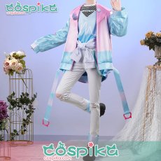 画像1: バーチャルYouTuber Vtuber 叶 ポケコロツイン衣装 コスプレ衣装 (1)