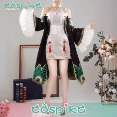 画像1: バーチャルYouTuber Vtuber レイン・パターソン チャイナ服 コスプレ衣装 (1)