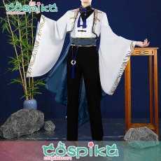 画像1: アークナイツ 2025音律聯覚 玉釉の氷紋 ズオ・ラウ Zuo Le コスプレ衣装 (1)
