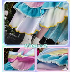 画像13: アイカツスターズ  星のツバサドレス 虹野ゆめ コスプレ衣装  (13)