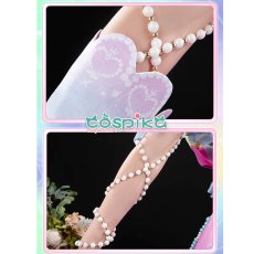 画像11: アイカツスターズ  星のツバサドレス 虹野ゆめ コスプレ衣装  (11)