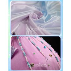 画像16: アイカツスターズ  星のツバサドレス 虹野ゆめ コスプレ衣装  (16)