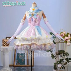 画像5: アイカツ！ Angely Sugar ステージドレス 星宮いちご コスプレ衣装 (5)