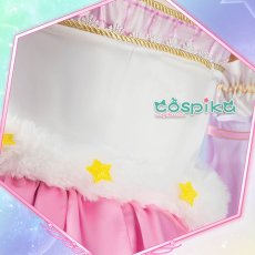 画像13: アイカツ！ Angely Sugar ステージドレス 星宮いちご コスプレ衣装 (13)