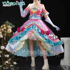 画像3: アイカツスターズ  星のツバサドレス 虹野ゆめ コスプレ衣装  (3)