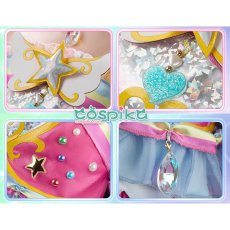 画像8: アイカツスターズ  星のツバサドレス 虹野ゆめ コスプレ衣装  (8)