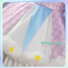 画像14: アイカツ！ Angely Sugar ステージドレス 星宮いちご コスプレ衣装 (14)