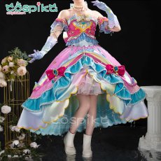 画像2: アイカツスターズ  星のツバサドレス 虹野ゆめ コスプレ衣装  (2)