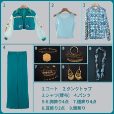 画像12: ツイステ風 デュナミーナ寮 ミナジール・ティラージャ コスプレ衣装 (12)